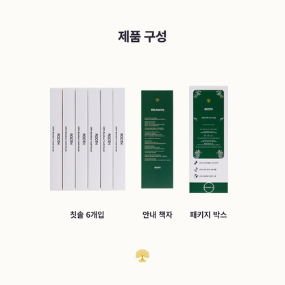 100% 순마모 대나무 칫솔