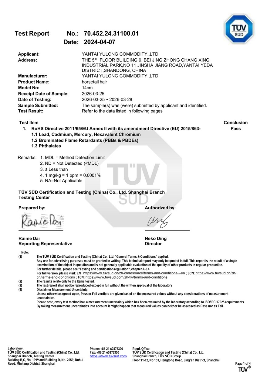 TÜV 인증 1/4